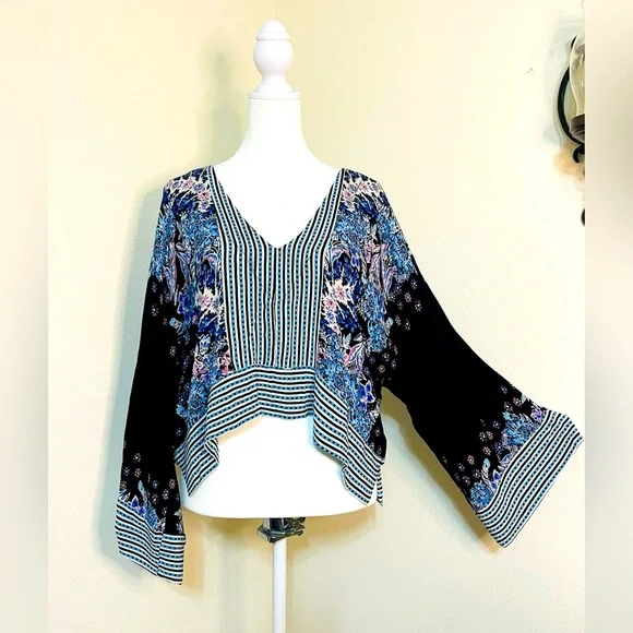 Free People | Mix N Match Crop Festival Blouse | XS - Picture 2 of 9
